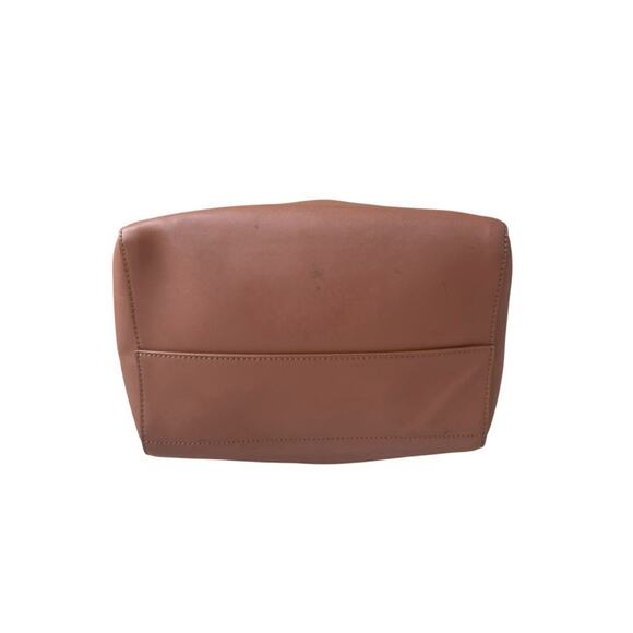 EVERLANE The Studio Bag Leather Cognac Brown Large Minimalist Work Shoulder Bag - Picture 14 of 14